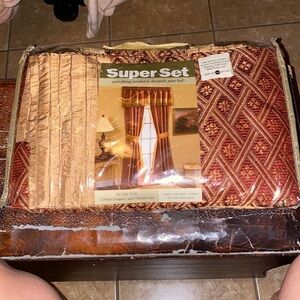 Royalton 5 piece Drapery and Valance set